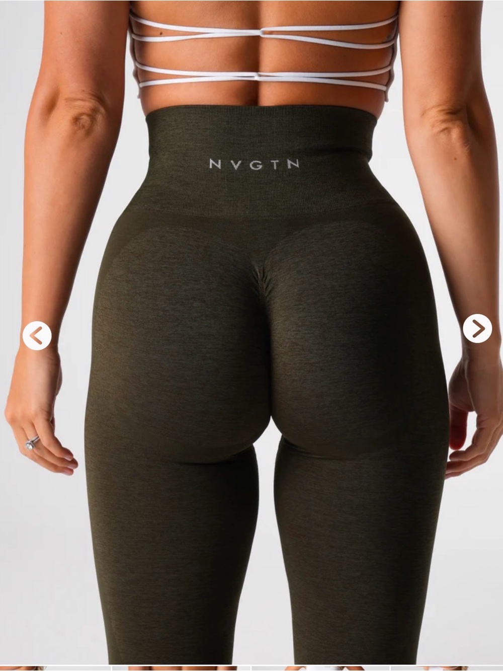 NVGTN New Olive Contour 2.0 Seamless Leggings